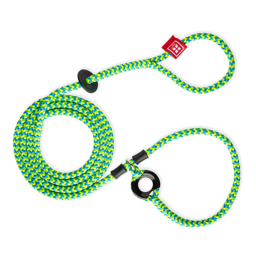 Peacock (Blue/Lime) Harness Lead NEW design!