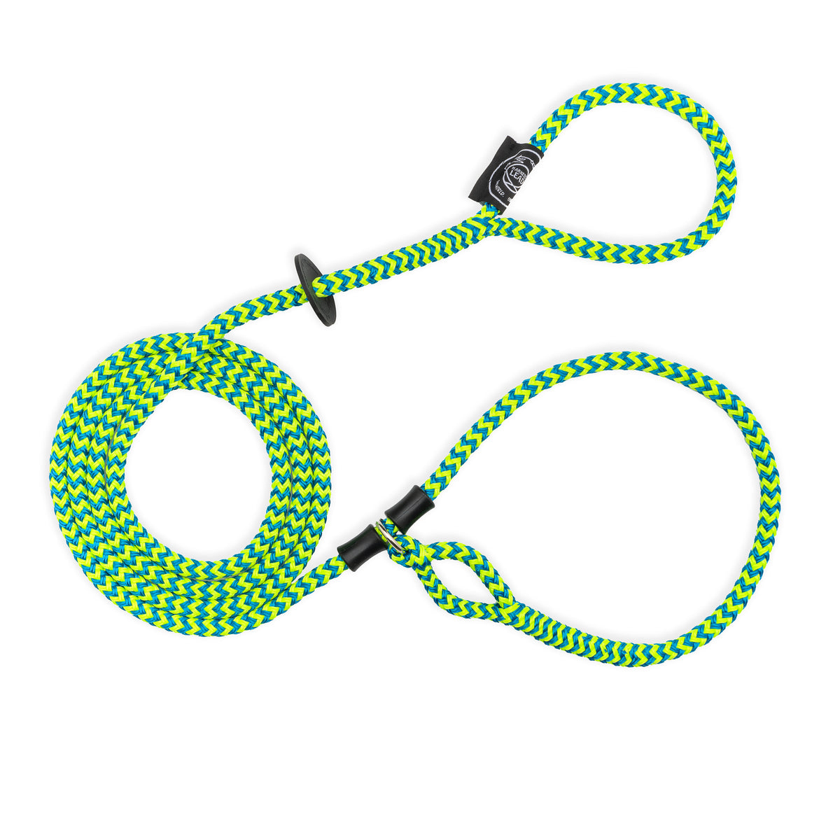 Peacock (Blue/Lime) Harness Lead